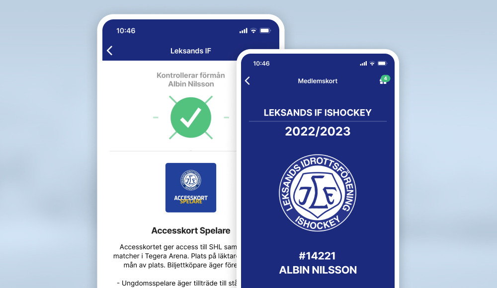 Digitala medlemskort